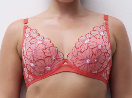 Plunge BH Chantelle Pulp - Lush - Rood - D07