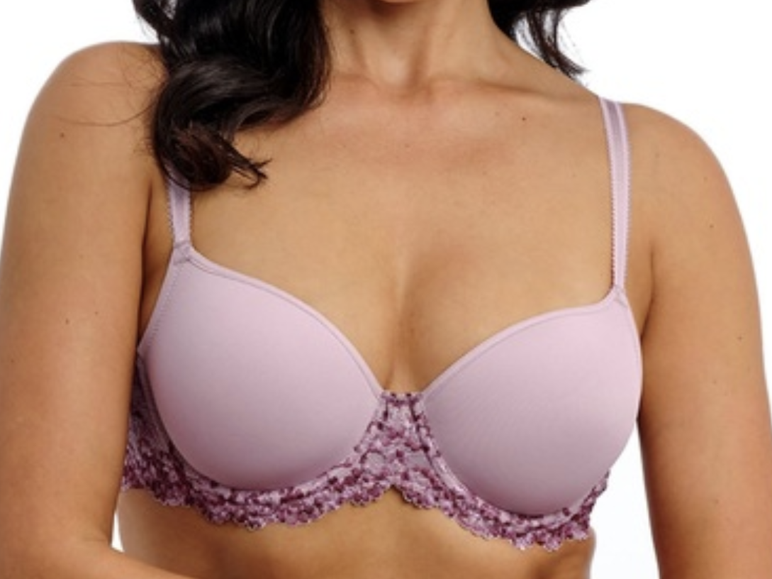 Hartvormige BH Wacoal - Embrace Lace - Paars - 595