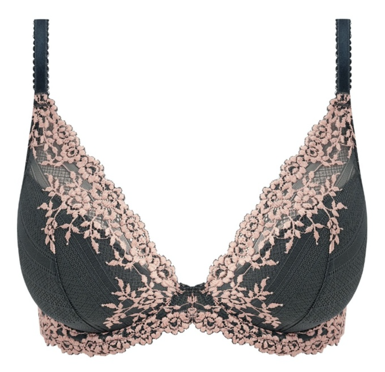 Plunge BH Wacoal - Embrace Lace - Grijs - 067