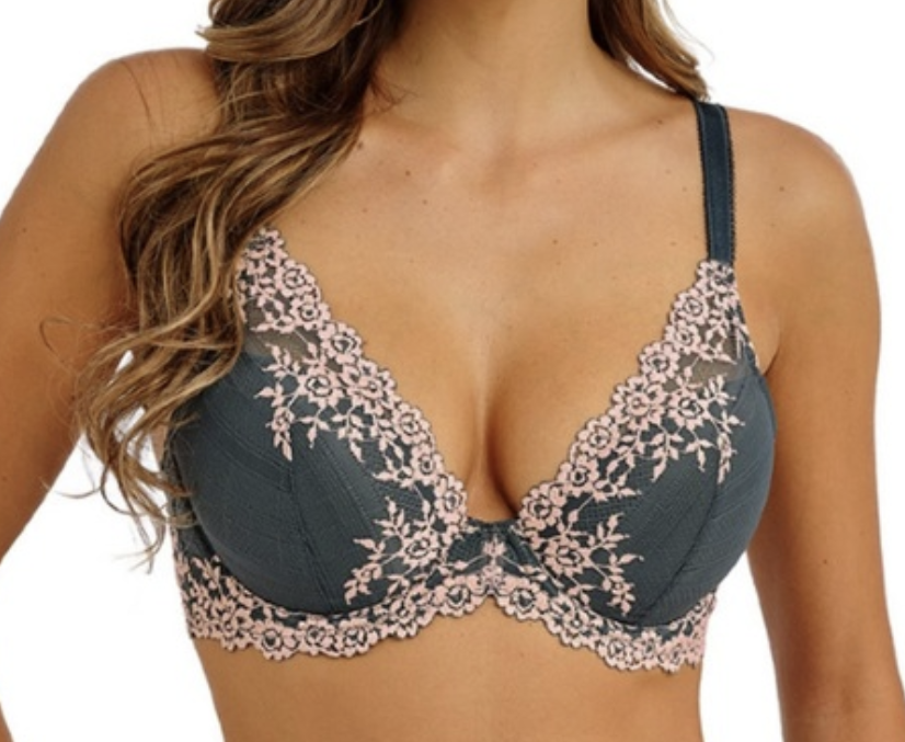 Plunge BH Wacoal - Embrace Lace - Grijs - 067