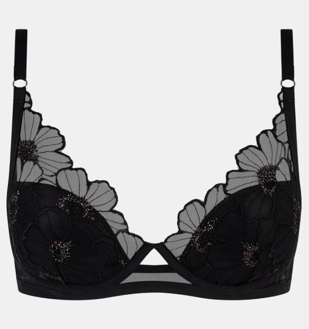 Plunge BH Chantelle Pulp - Lush - Zwart - B34