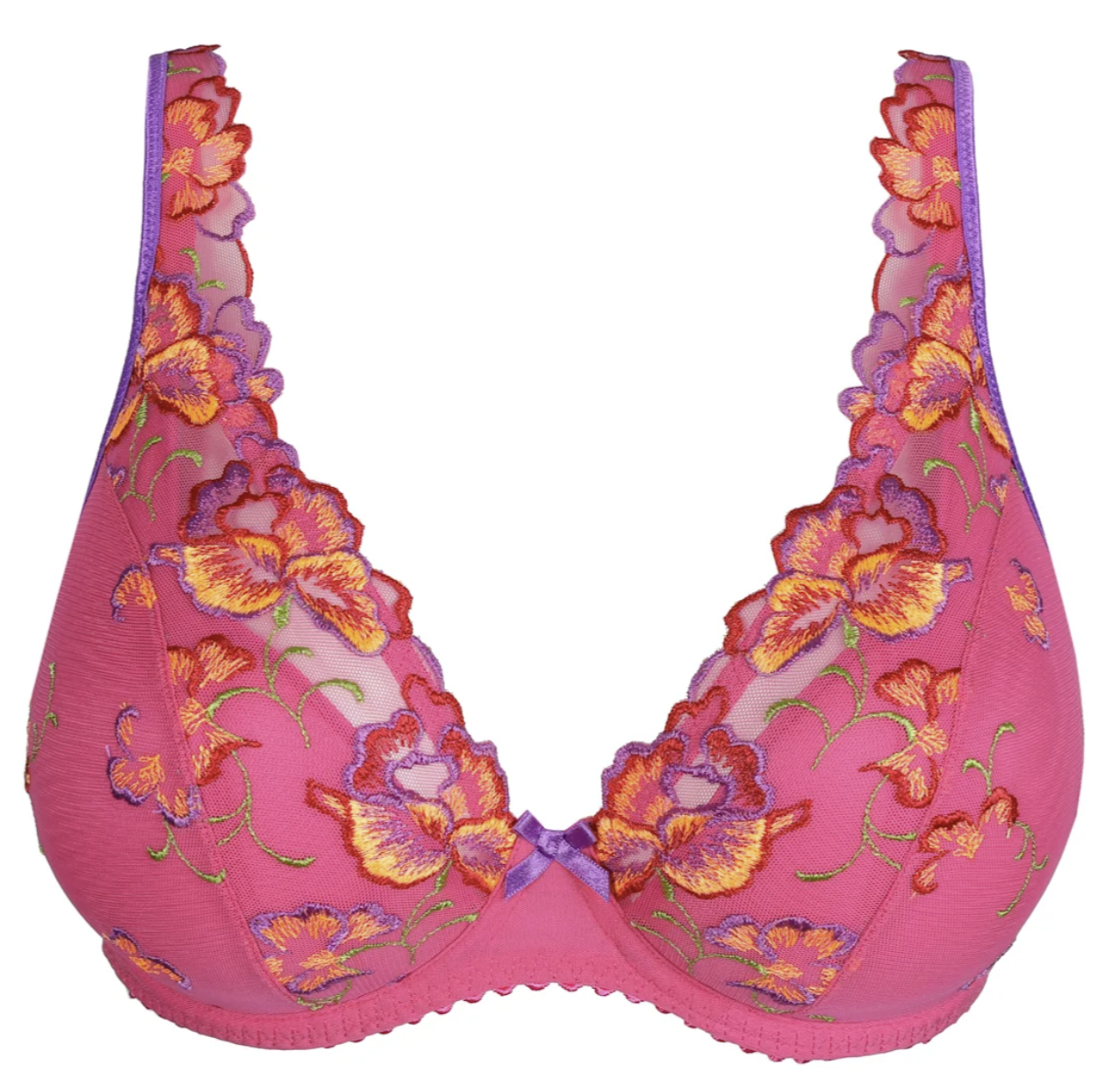 Soutien-gorge plongeant PrimaDonna - Devdaha - Rose - VEB