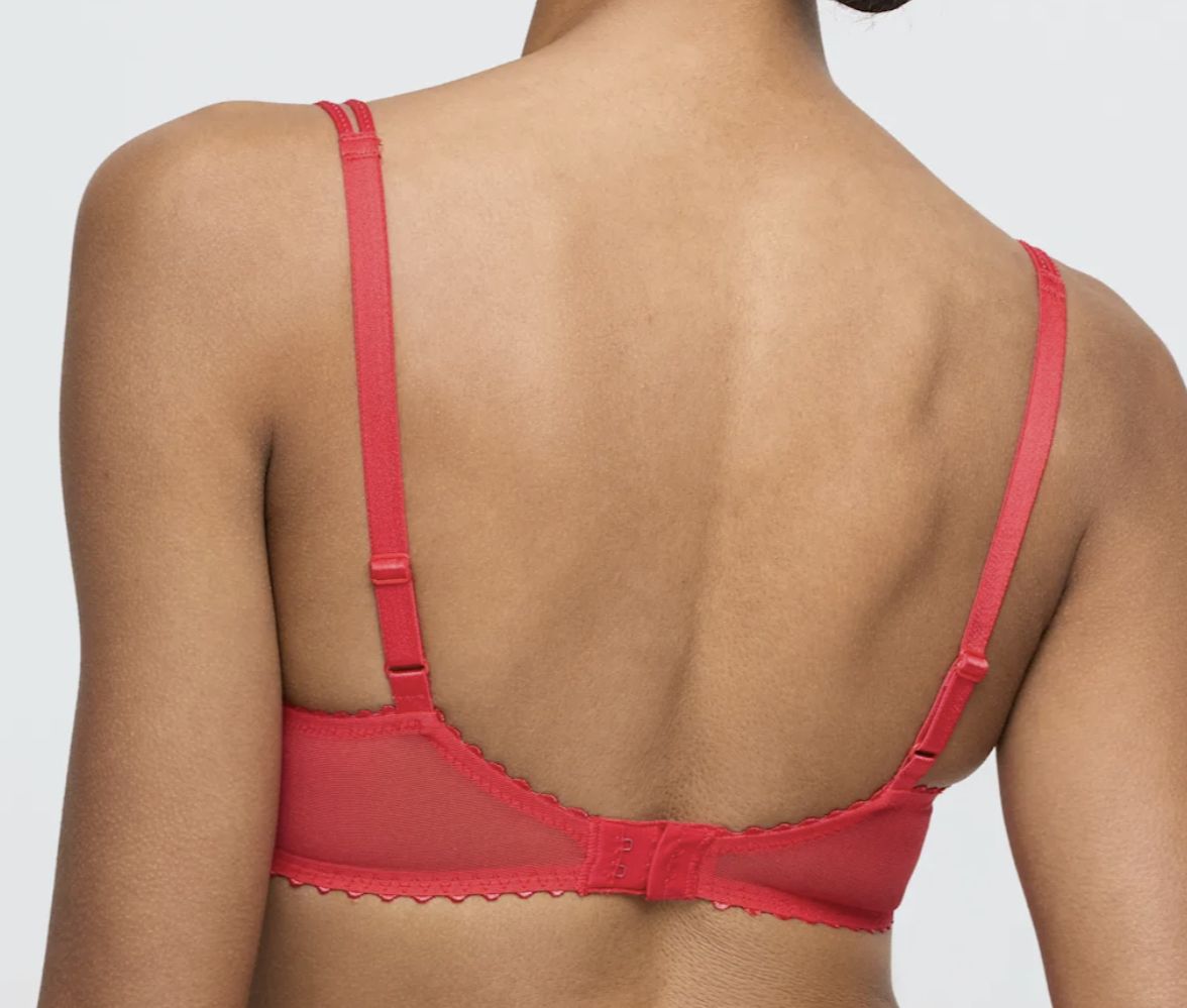 Soutien-gorge balconnet Marie Jo - Jane - Rouge - TRR