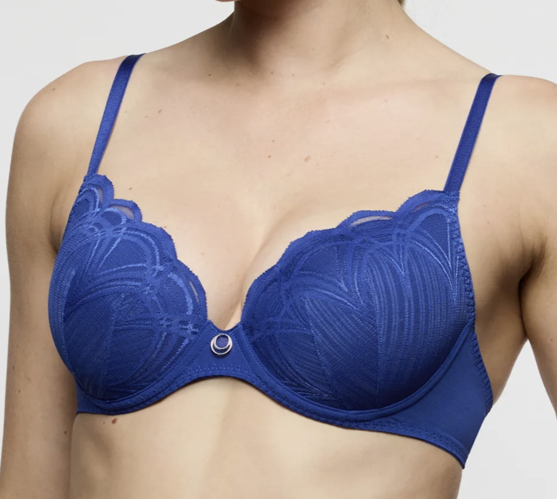 Soutien-gorge en forme de cœur Marie Jo - Cathia - Bleu - STB