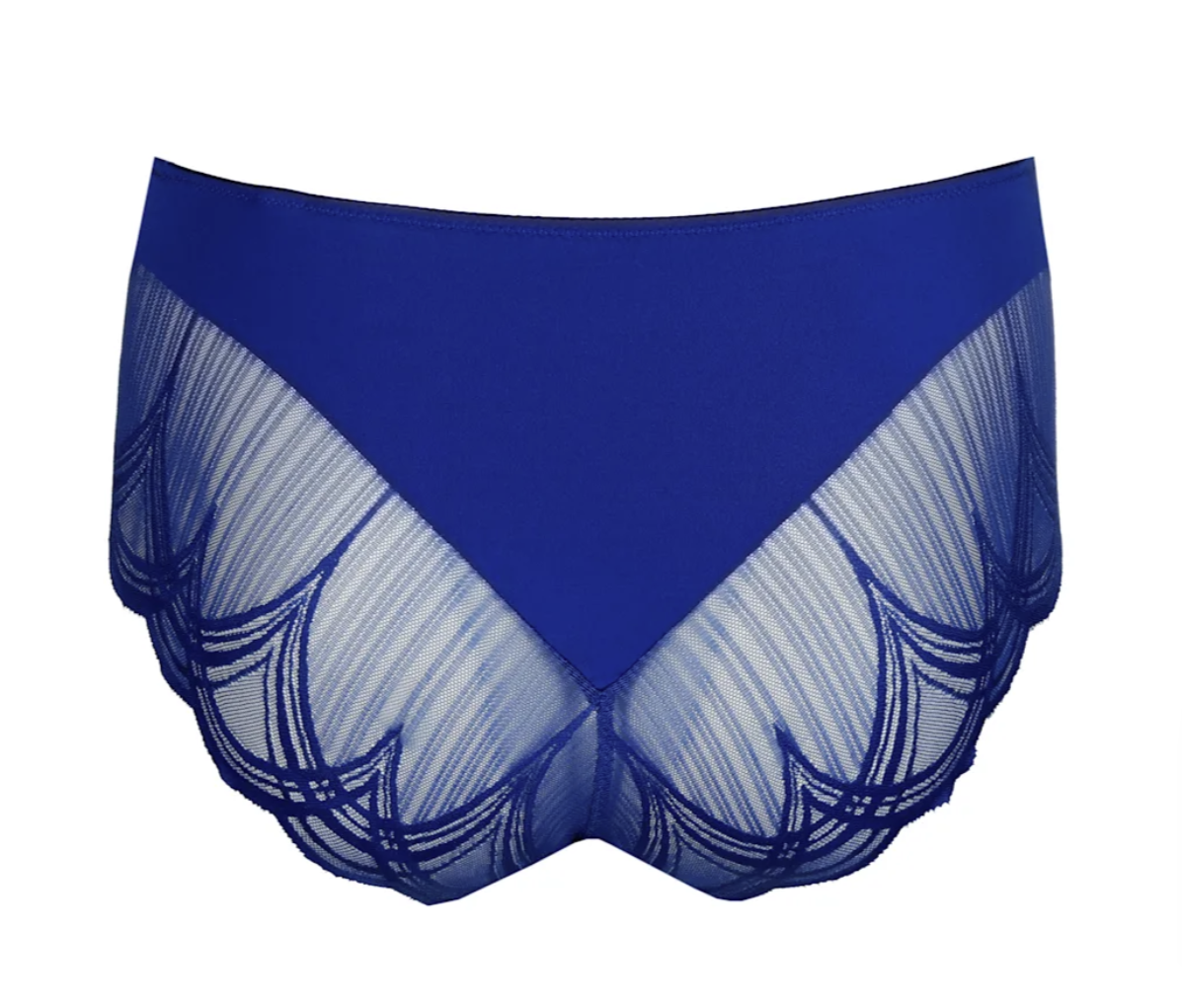 Culotte taille haute Marie Jo - Cathia - Bleue - STB