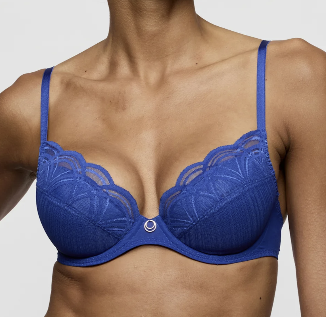 Soutien-gorge push-up Marie Jo - Cathia - Bleu - STB