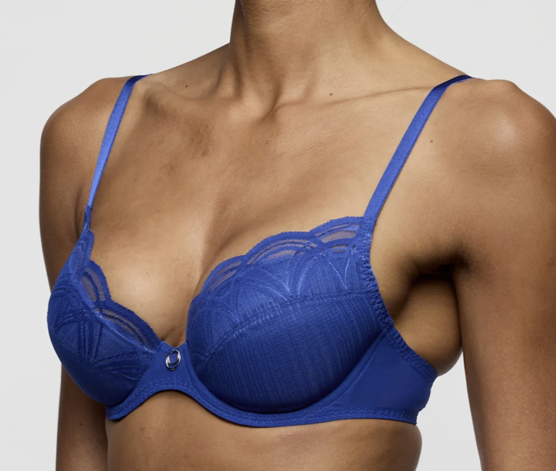 Soutien-gorge push-up Marie Jo - Cathia - Bleu - STB