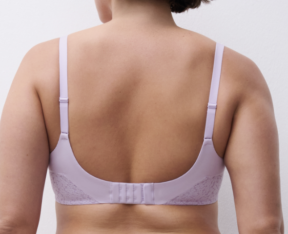 Hartvormige BH Chantelle EasyFeel - Norah - Paars - 027