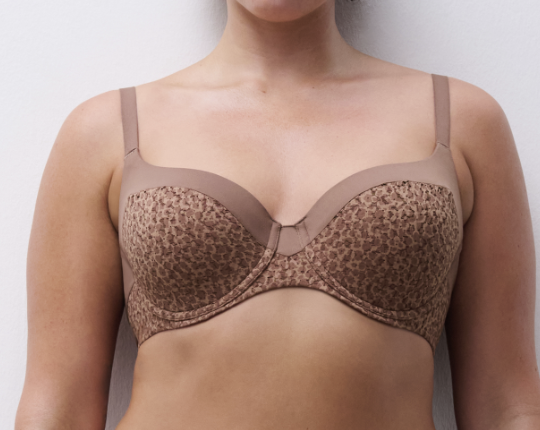 Hartvormige BH Chantelle EasyFeel - Norah - Bruin - C60