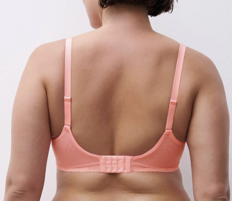 Soutien-gorge plongeant Chantelle - Romance - Rose - 094