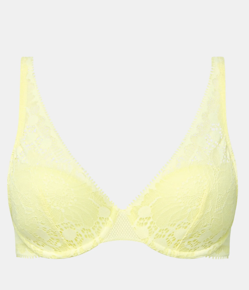 Soutien-gorge plongeant Chantelle - Day To Night - Jaune - 0PR