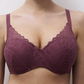 Full cup BH Chantelle EasyFeel - Floral Touch - Bordeaux - 0K7
