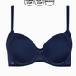 Soutien-gorge en forme de cœur Lisca - Evelyn - Bleu - MT