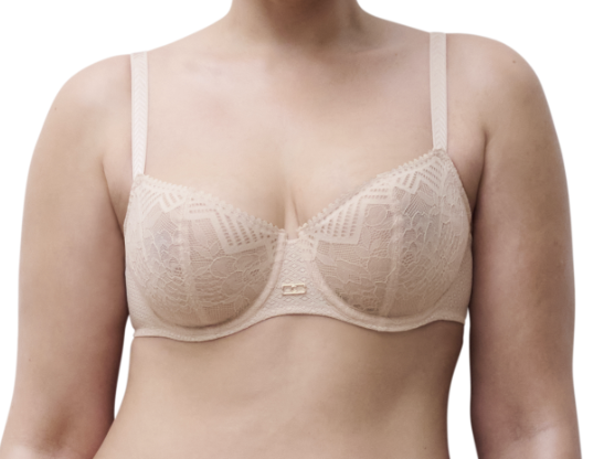Soutien-gorge balconnet Chantelle - Origins - Beige - 01N