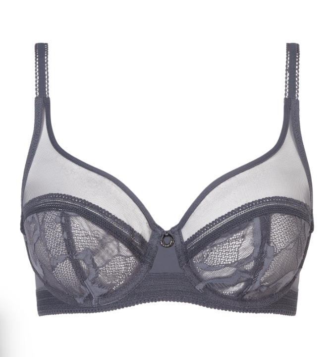 Soutien-gorge emboîtant Chantelle - True Lace - Gris - 047