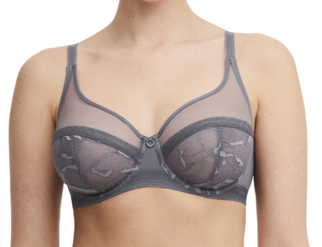 Soutien-gorge emboîtant Chantelle - True Lace - Gris - 047