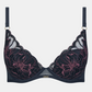 Soutien-gorge plongeant Chantelle - Fleurs Signature - Bleu - B00
