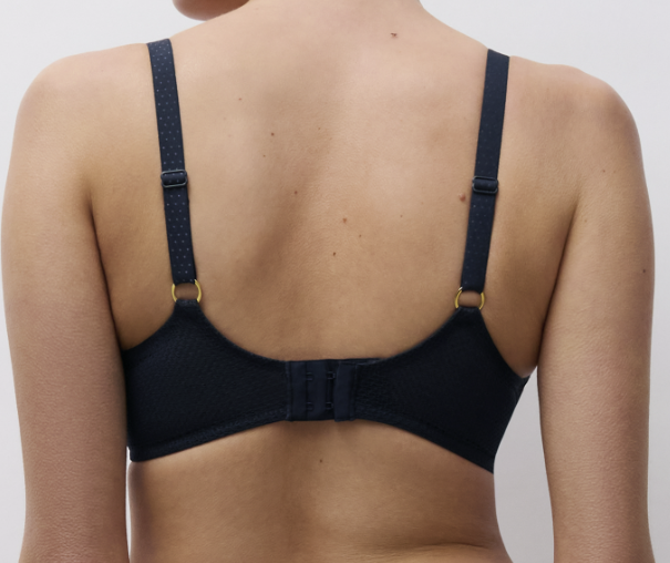 Soutien-gorge plongeant Chantelle - Fleurs Signature - Bleu - B00