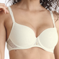 Soutien-gorge en forme de cœur Lisca - Opal - Ivoire - CE