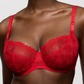 Soutien-gorge balconnet PrimaDonna - Sophora - Rouge - TRR