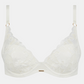 Soutien-gorge plongeant Chantelle - Fleurs Signature - Blanc - A32