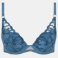 Soutien-gorge plongeant Chantelle - Fleurs Signature - Bleu - A54