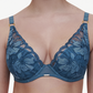 Soutien-gorge plongeant Chantelle - Fleurs Signature - Bleu - A54