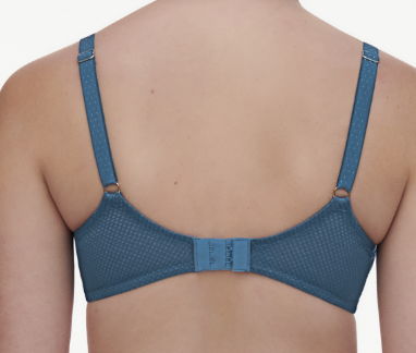 Soutien-gorge plongeant Chantelle - Fleurs Signature - Bleu - A54