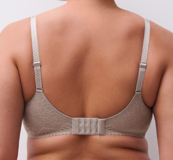 Soutien-gorge en forme de cœur Chantelle - Origins - Gris - 0RU