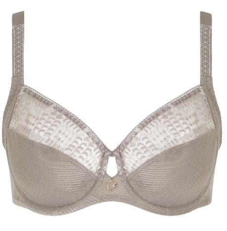 Soutien-gorge emboîtant Chantelle - Intrigue - Gris - 05G
