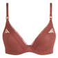 Soutien-gorge plongeant Chantelle - Graphic Allure - Marron - 07B