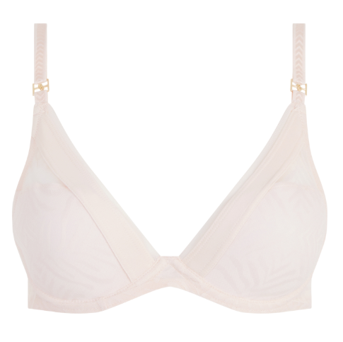 Soutien-gorge plongeant Chantelle - Graphic Allure - Rose - 046