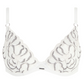 Soutien-gorge plongeant Chantelle - Fleurs - Blanc - 0RC