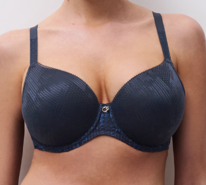 Soutien-gorge en forme de cœur Chantelle - Intrigue - Bleu - 013
