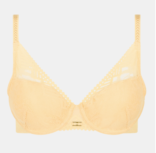 Soutien-gorge plongeant Chantelle - Origins - Jaune - 056