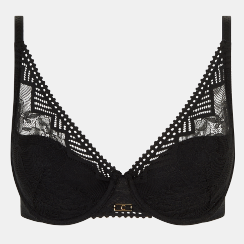 Soutien-gorge plongeant Chantelle - Origins - Noir - 011
