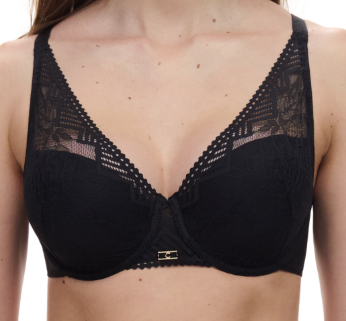 Soutien-gorge plongeant Chantelle - Origins - Noir - 011