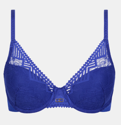 Soutien-gorge plongeant Chantelle - Origins - Bleu - 07I