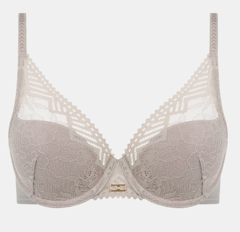 Soutien-gorge plongeant Chantelle - Origins - Gris - 0RU