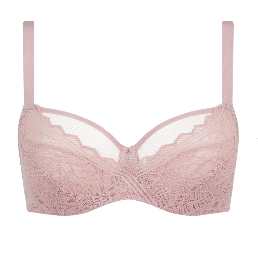 Soutien-gorge balconnet Chantelle EasyFeel - Floral Touch - Rose - 00V