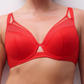Plunge BH Chantelle Pulp - Play - Rood - 01X