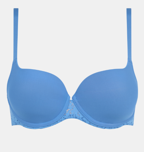Hartvormige BH Chantelle EasyFeel - Norah - Blauw - 0P2