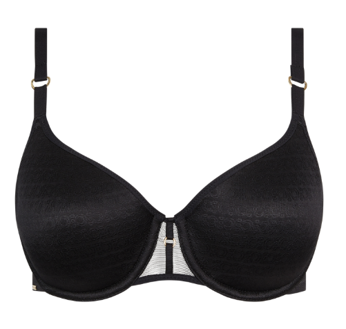 Soutien-gorge en forme de cœur Chantelle - Monogram - Noir - 011