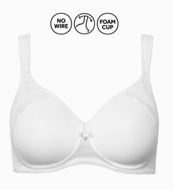 Bralette Lisca - Evelyn - Blanche - 01