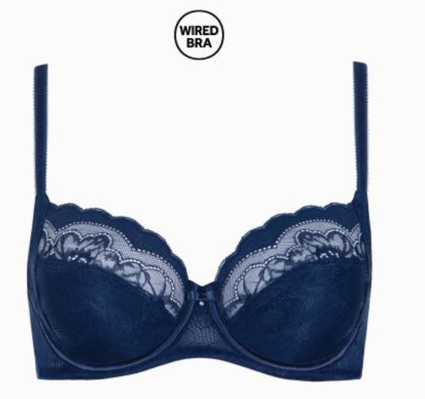 Soutien-gorge emboîtant Lisca - Evelyn - Bleu - MT