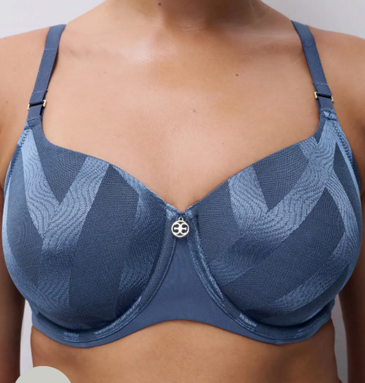 Soutien-gorge emboîtant Chantelle - Glaze - Bleu - 03H