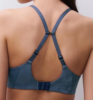 Soutien-gorge plongeant Chantelle - Glaze - Bleu - 03H
