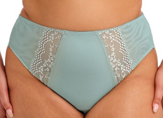 Culotte taille haute Elomi - Lucie - Vert bleue - MIT