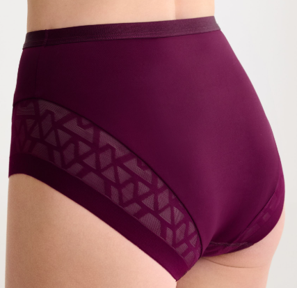 Culotte taille haute Lisca - Opal - Violette - 25