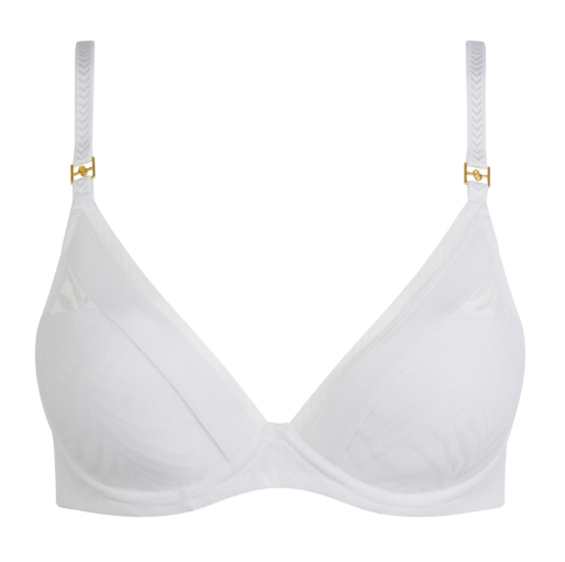 Soutien-gorge plongeant Chantelle - Graphic Allure - Blanc - 010